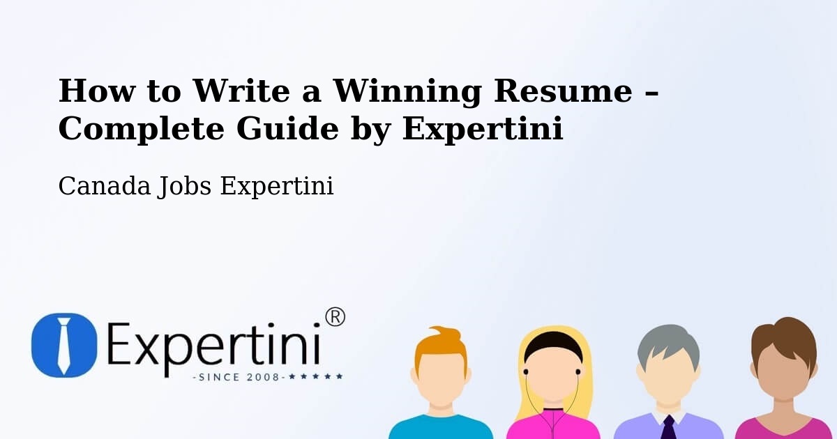 Resume Writing Guide for Job Seekers – Lively - Lively, Canada Jobs Expertini